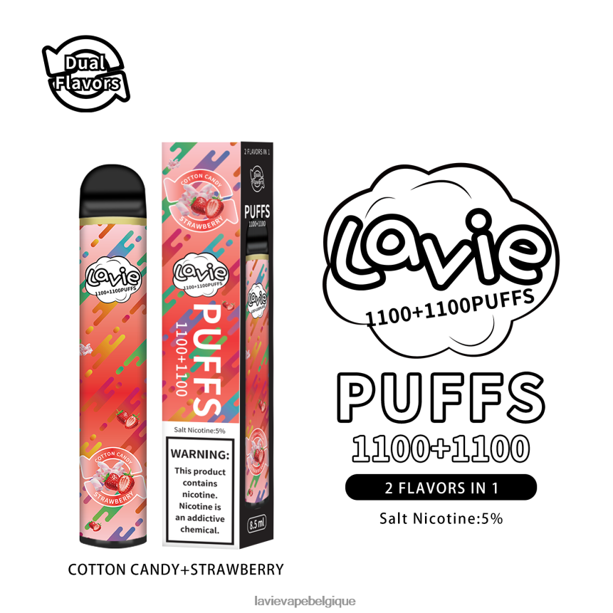 barbe à papa/fraise